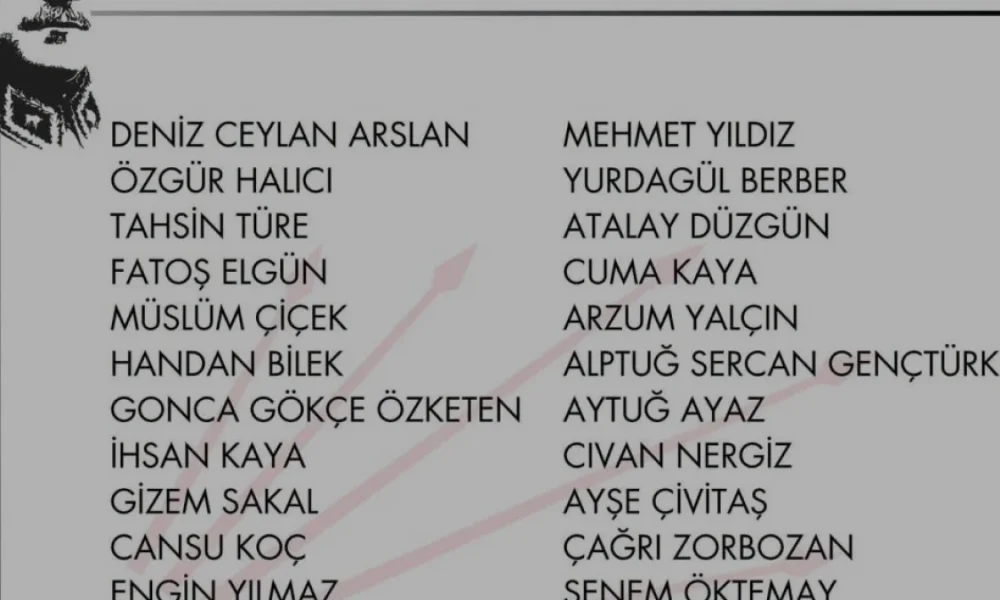 CHP Karşıyaka İlçe Başkanı Adnan Alabay Yeni Yönetimini Duyurdu