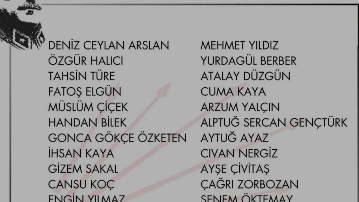 CHP Karşıyaka İlçe Başkanı Adnan Alabay Yeni Yönetimini Duyurdu